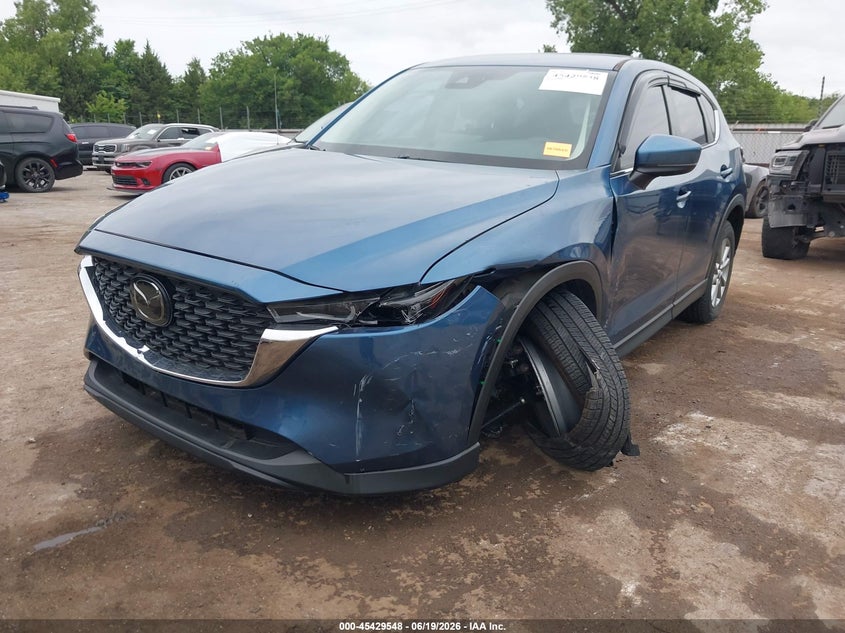2023 Mazda CX-5, Левый бок, IAAI, VIN JM3KFBAM7P0166067 — фото 2
