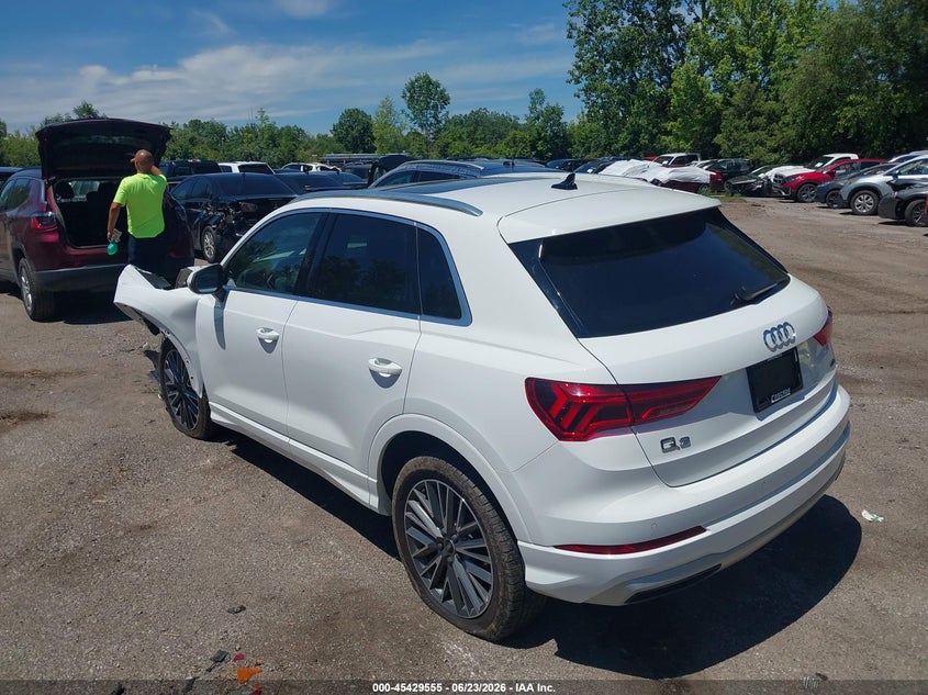 Vin: wa1aucf3xm1152194, lot: 45927655, audi q3 premium 40 tfsi quattro tiptronic 20213