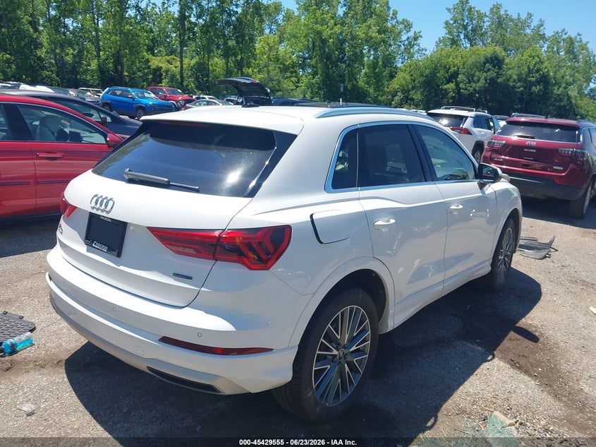 Vin: wa1aucf3xm1152194, lot: 45927655, audi q3 premium 40 tfsi quattro tiptronic 20214