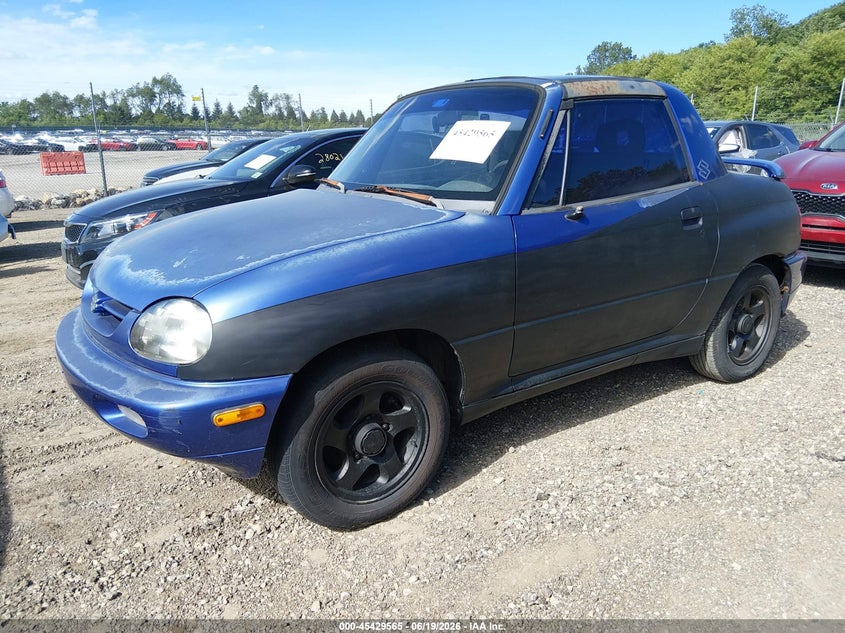1997 Suzuki X-90, Обычный износ, IAAI, VIN JS3LB11S9V4100838 — фото 2