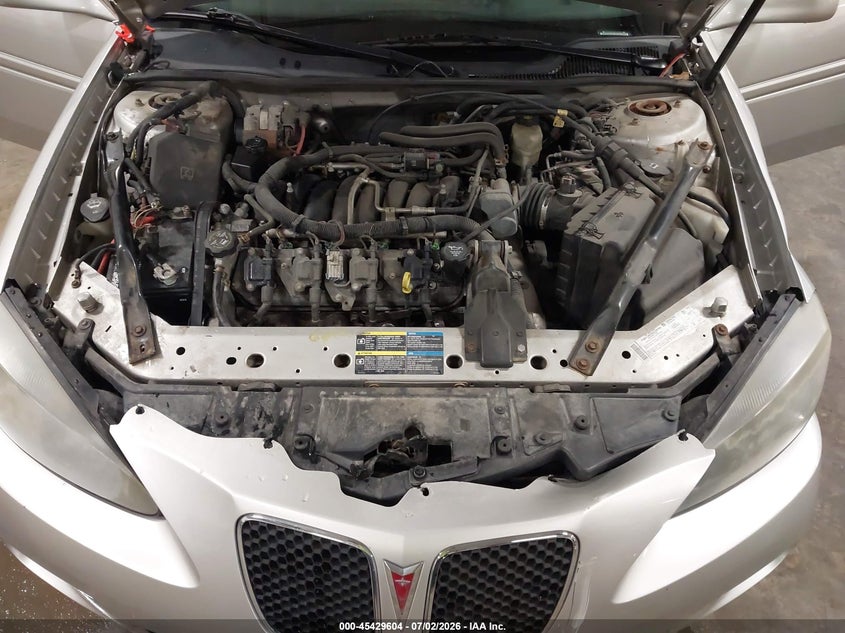 2006 Pontiac Grand Prix Gxp VIN: 2G2WC58CX61191781 Lot: 45429604