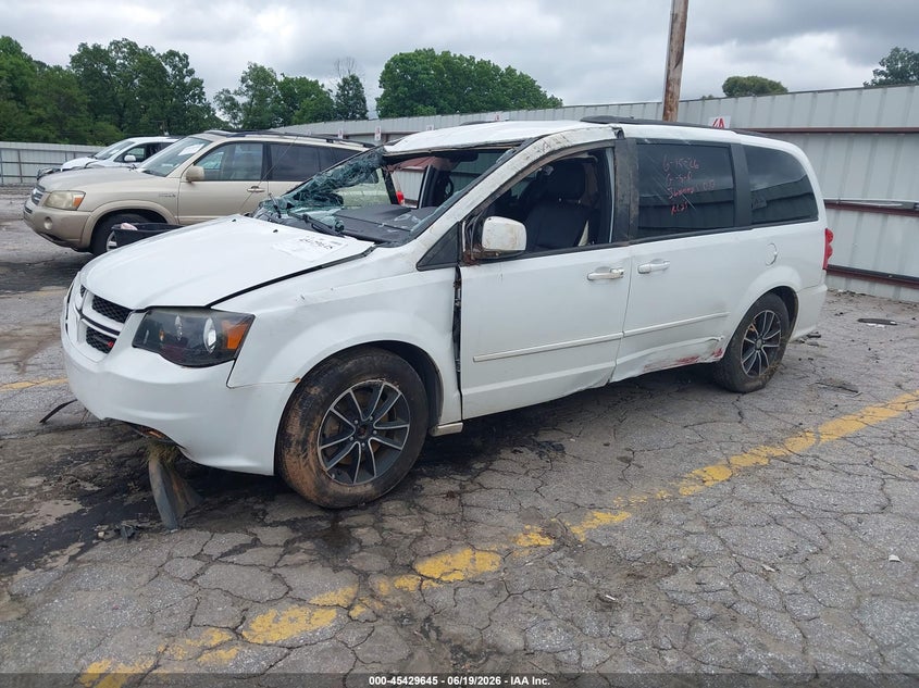 Vin: 2c4rdgeg2gr275220, lot: 45927746, dodge grand caravan r/t 20162