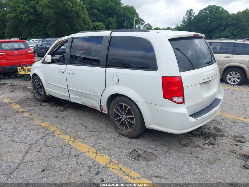 Vin: 2c4rdgeg2gr275220, lot: 45927746, dodge grand caravan r/t 20163