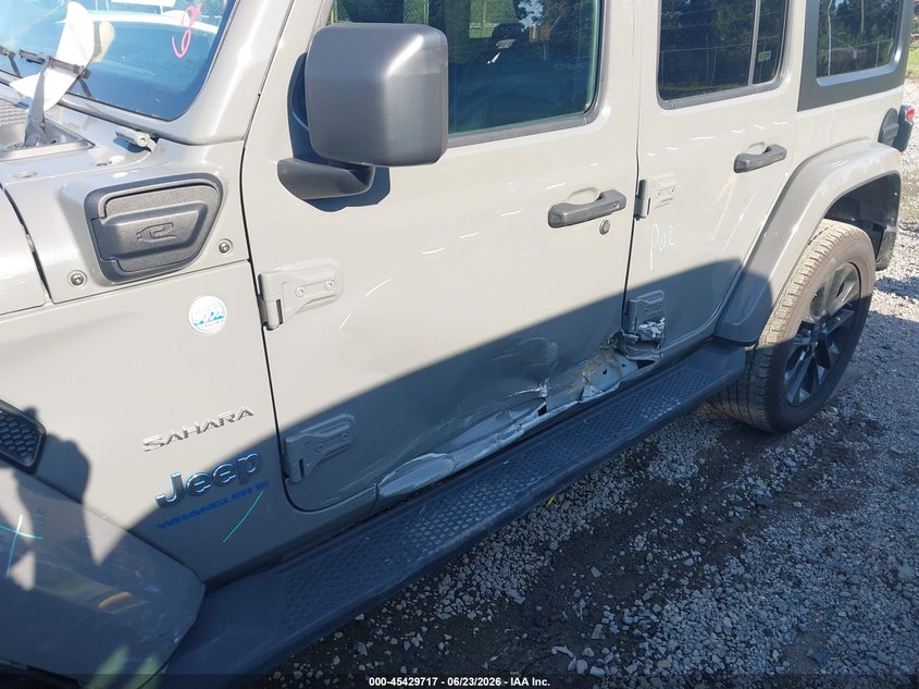 2023 Jeep Wrangler 4Xe Sahara 4X4 VIN: 1C4JJXP69PW627291 Lot: 45429717