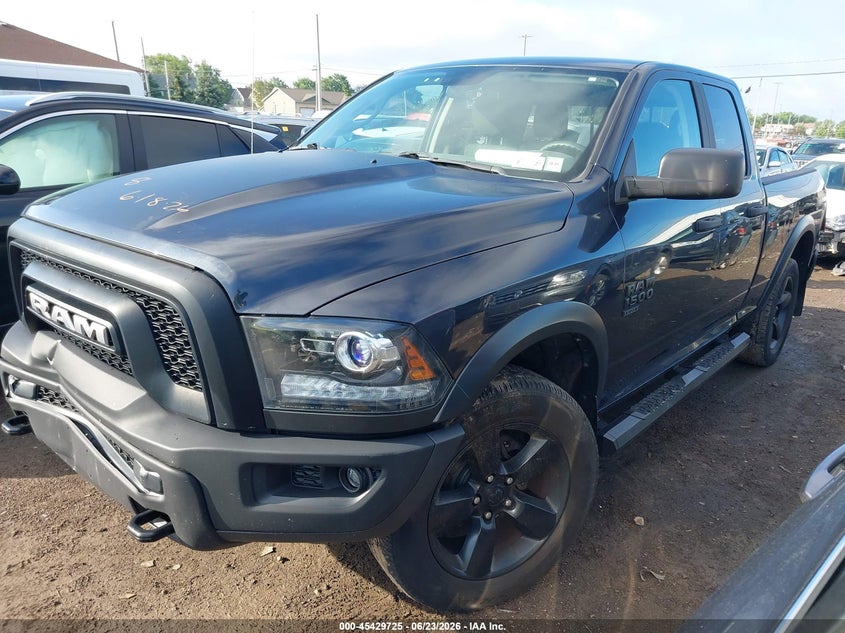 Vin: 1c6rr7gg1ls156279, lot: 45927825, ram 1500 classic warlock  4x4 6'4 box 20202