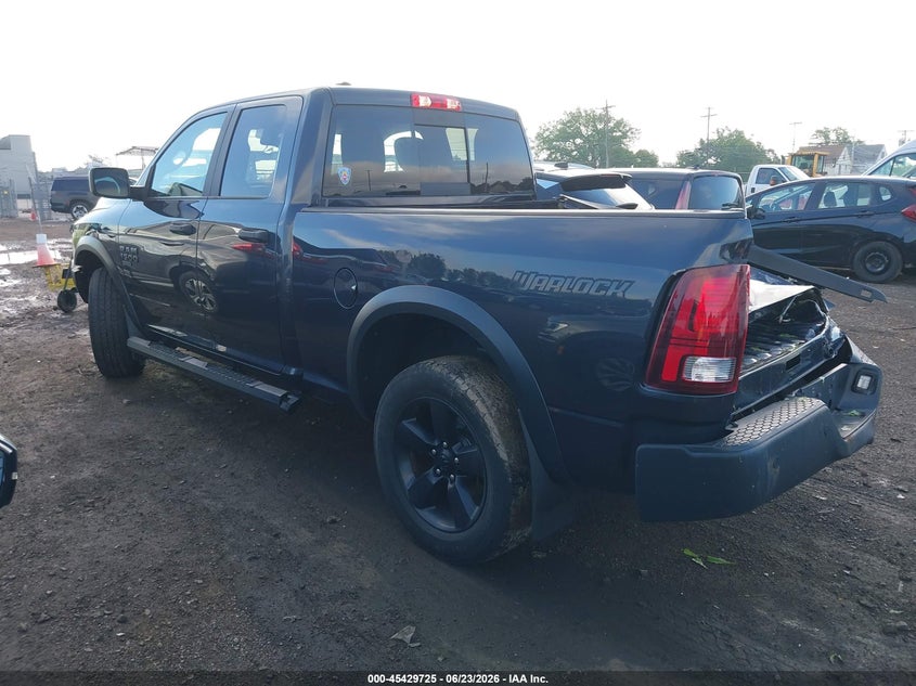 Vin: 1c6rr7gg1ls156279, lot: 45927825, ram 1500 classic warlock  4x4 6'4 box 20203