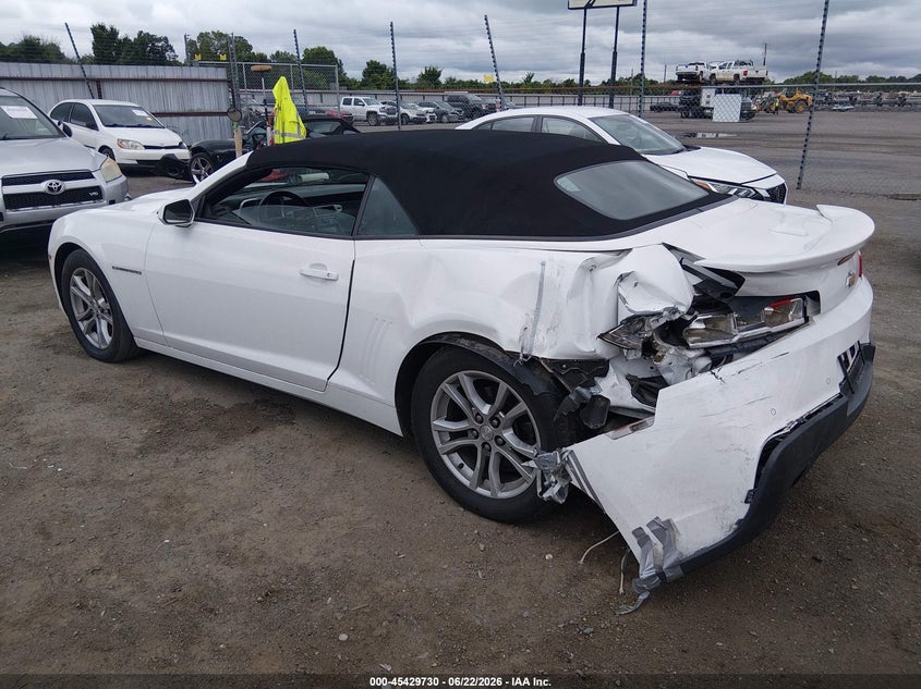 2015 CHEVROLET CAMARO auction photo 3