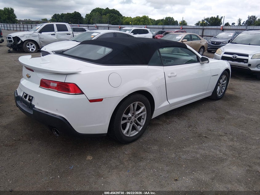 2015 CHEVROLET CAMARO auction photo 4