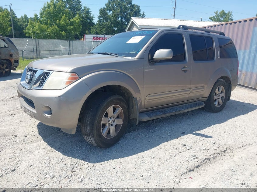 2008 NISSAN PATHFINDER auction photo 2
