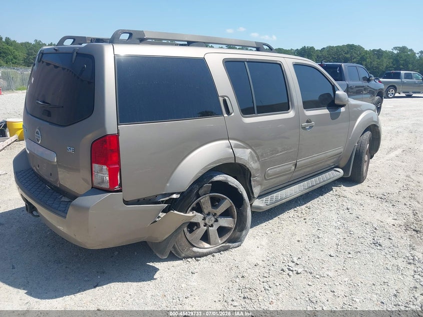 2008 NISSAN PATHFINDER auction photo 4