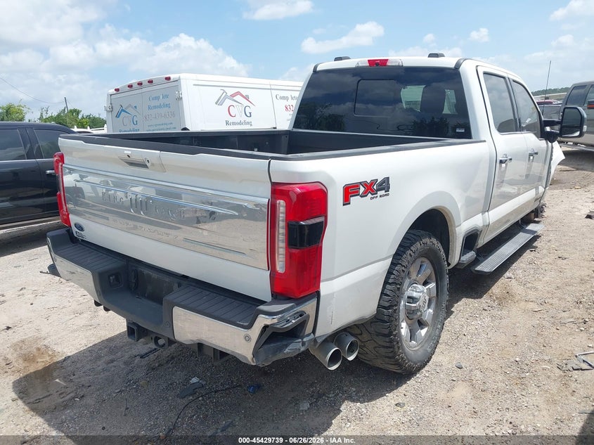 2024 FORD F-250 auction photo 4