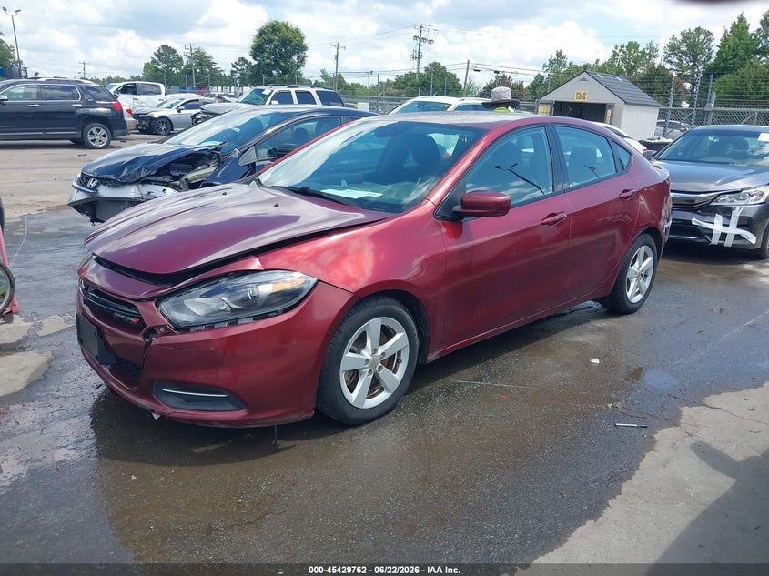 Vin: 1c3cdfbb1fd336605, lot: 45927862, dodge dart sxt 20152
