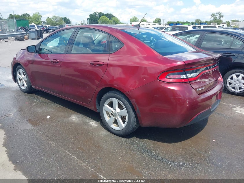 Vin: 1c3cdfbb1fd336605, lot: 45927862, dodge dart sxt 20153