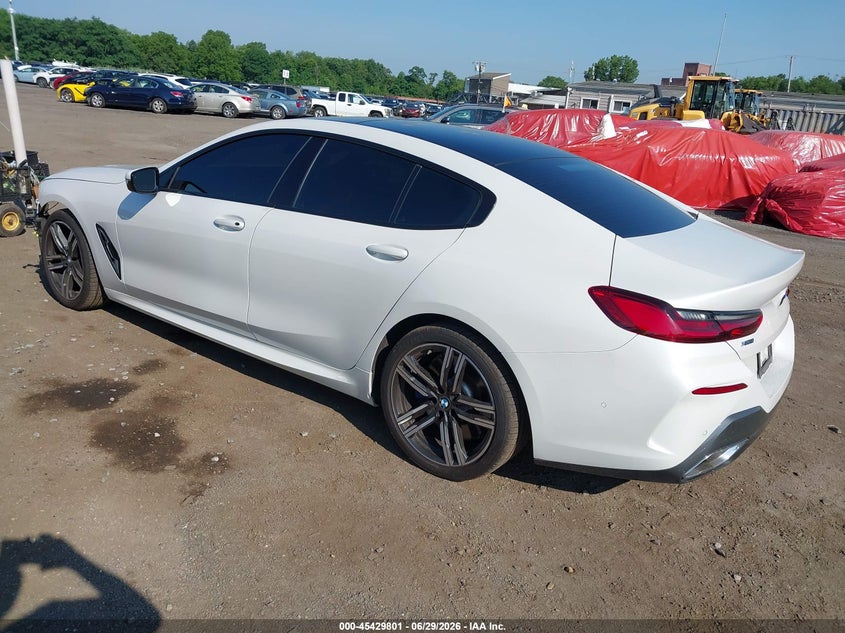 Vin: wbagv4c08ncg91089, lot: 45927901, bmw 840 gran coupe i xdrive 20223