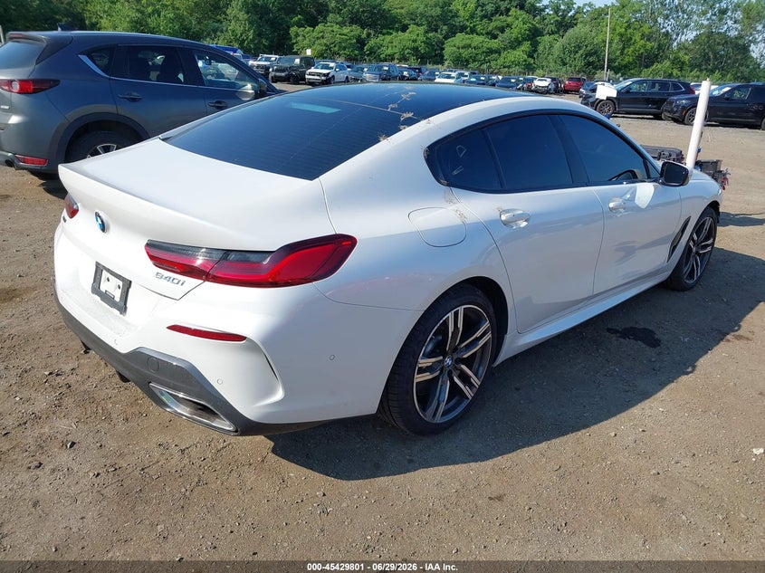 Vin: wbagv4c08ncg91089, lot: 45927901, bmw 840 gran coupe i xdrive 20224