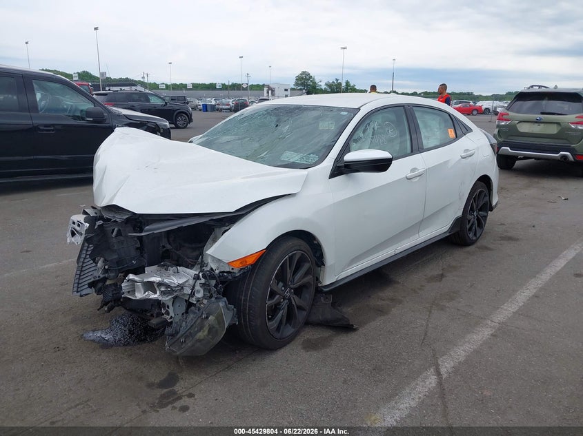 2018 HONDA CIVIC auction photo 2
