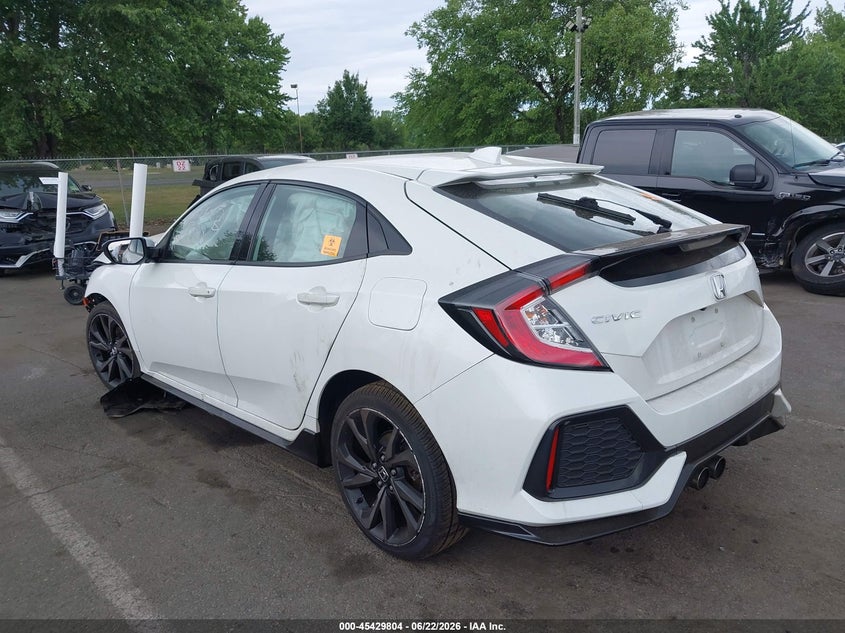 2018 HONDA CIVIC auction photo 3