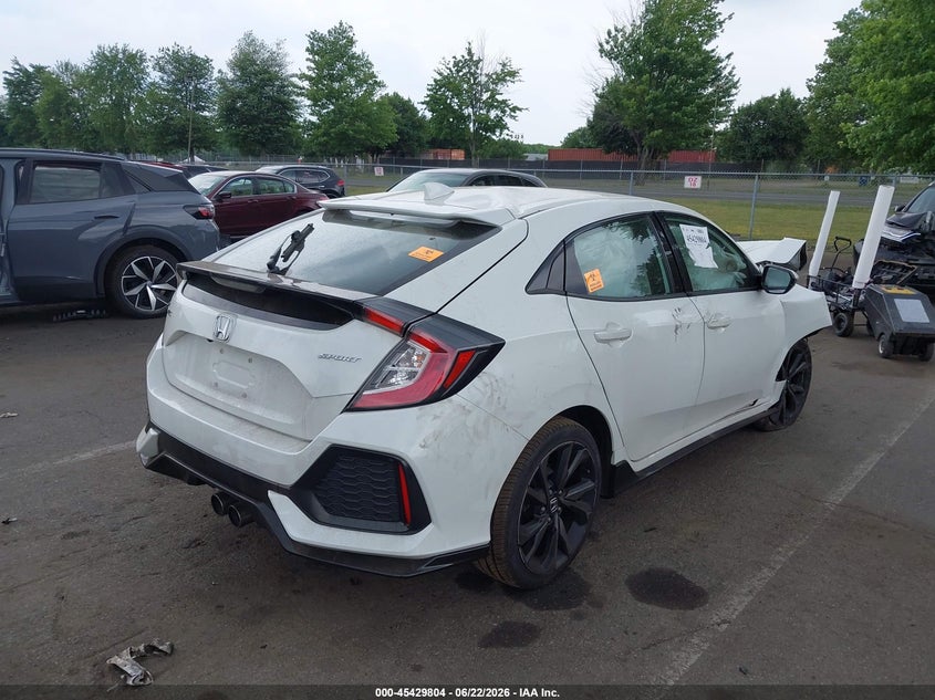 2018 HONDA CIVIC auction photo 4