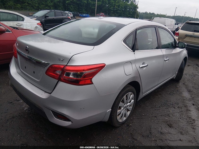 2017 NISSAN SENTRA auction photo 4