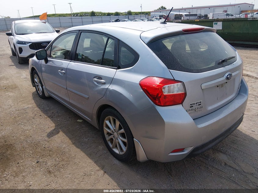 Vin: jf1gpac6xe8224293, lot: 45927953, subaru impreza 2.0i premium 20143