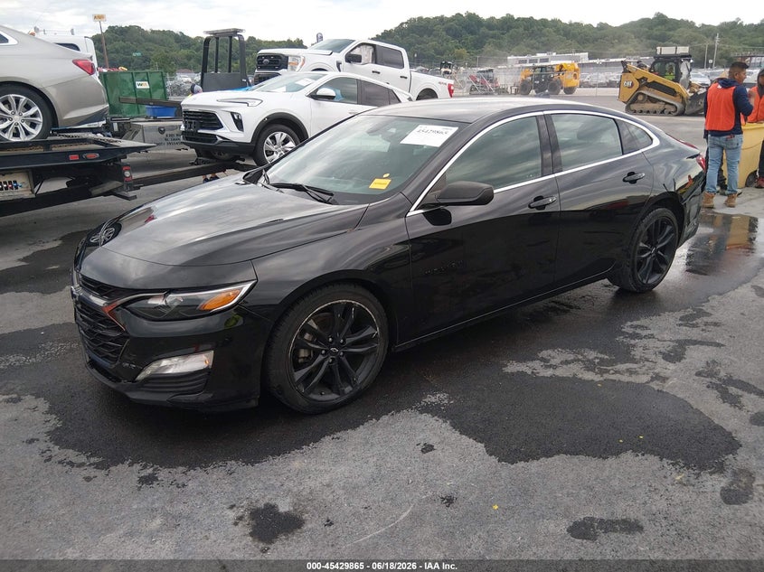VIN 1G1ZD5ST4NF153204 2022 CHEVROLET MALIBU LT