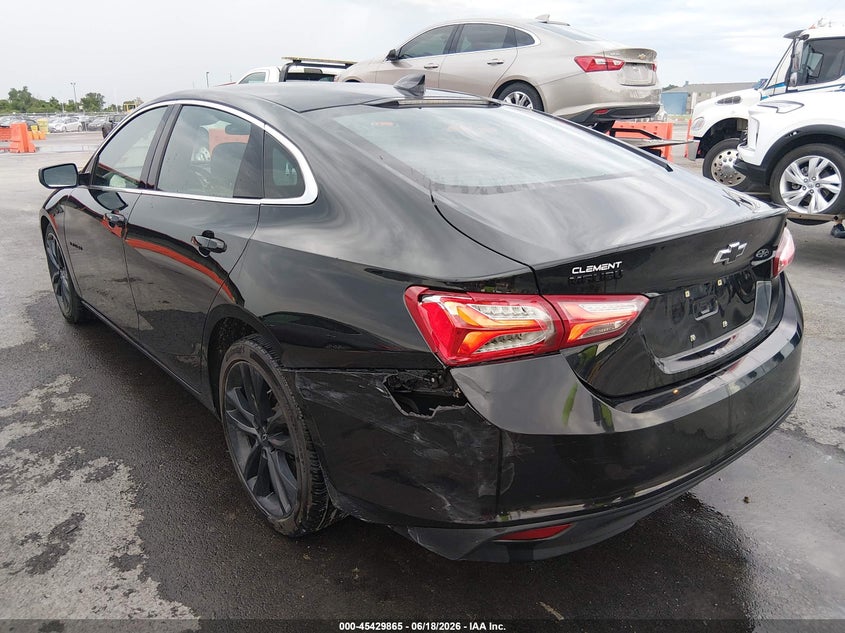 VIN 1G1ZD5ST4NF153204 2022 CHEVROLET MALIBU LT