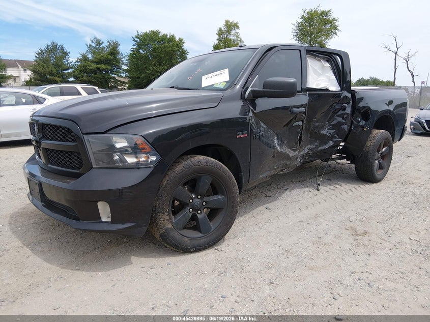 Vin: 3c6rr7kt5gg184281, lot: 45927995, ram 1500 express 20162