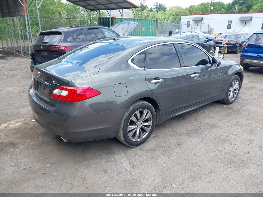 Vin: jn1by1ar7dm602058, lot: 45928019, infiniti m37x 20134