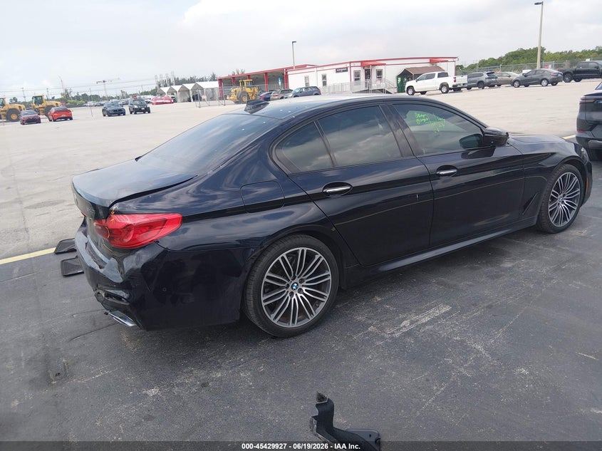 Vin: wbaje7c54jg891602, lot: 45928027, bmw 540i xdrive 20184