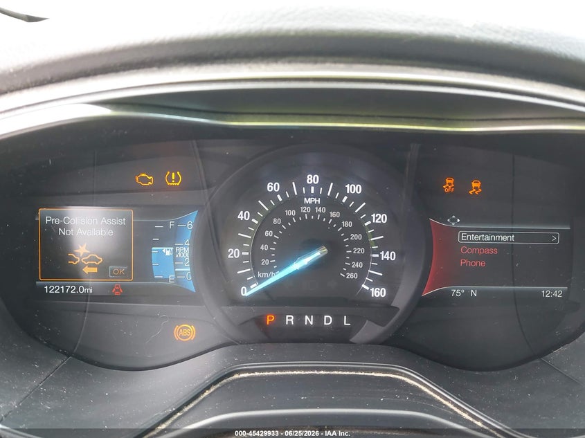 2020 FORD FUSION SEDAN 1.5L I-4 DI, DOHC, VVT, TURBO, 181HP