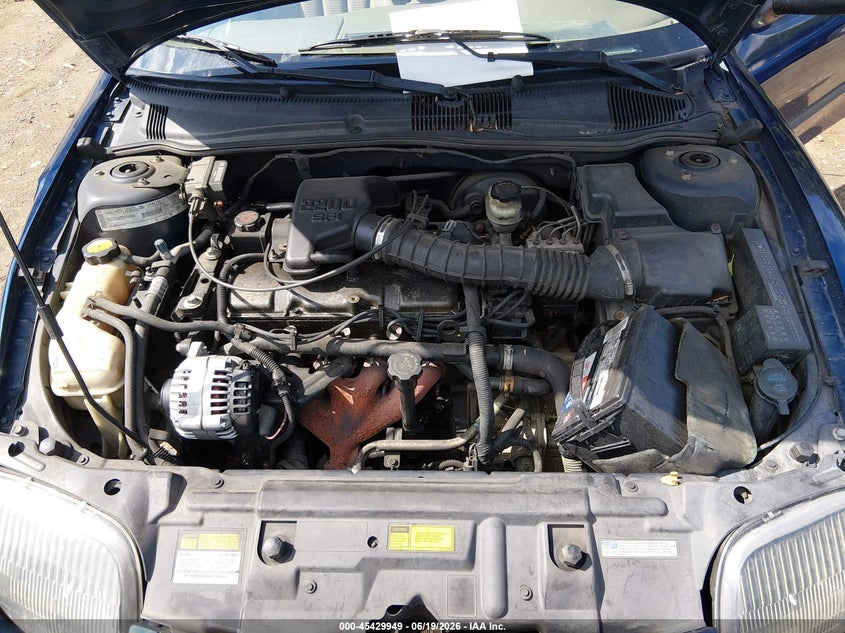 2000 Pontiac Sunfire Se VIN: 1G2JB1246Y7395068 Lot: 45429949
