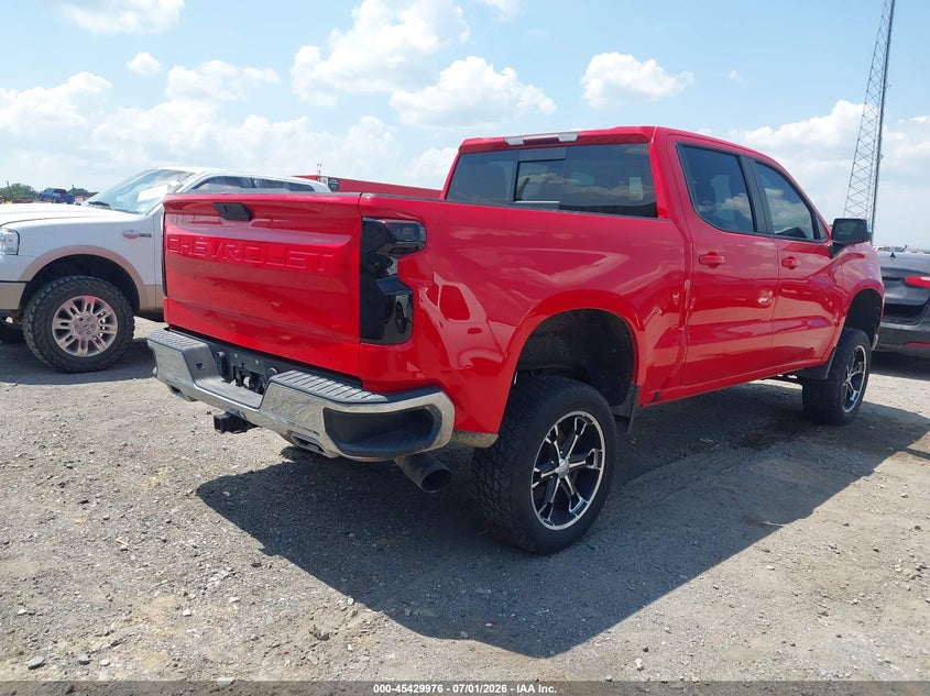 2021 CHEVROLET SILVERADO 1500 auction photo 4