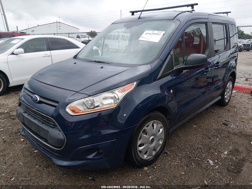 Vin: nm0as8fx2g1273055, lot: 45928085, ford transit connect xlt 20162