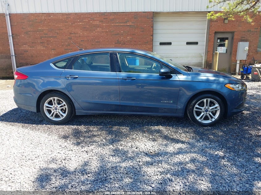 2018 FORD FUSION HYBRID S — Фото 13