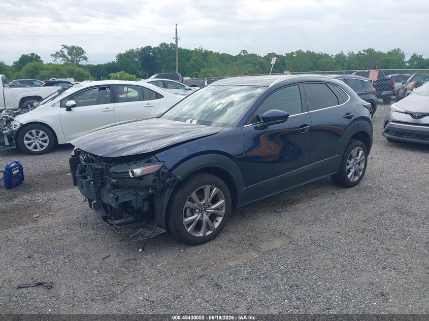 Vin: 3mvdmbbl1nm400581, lot: 45928152, mazda cx-30 select 20222