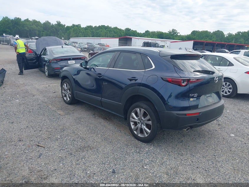 Vin: 3mvdmbbl1nm400581, lot: 45928152, mazda cx-30 select 20223