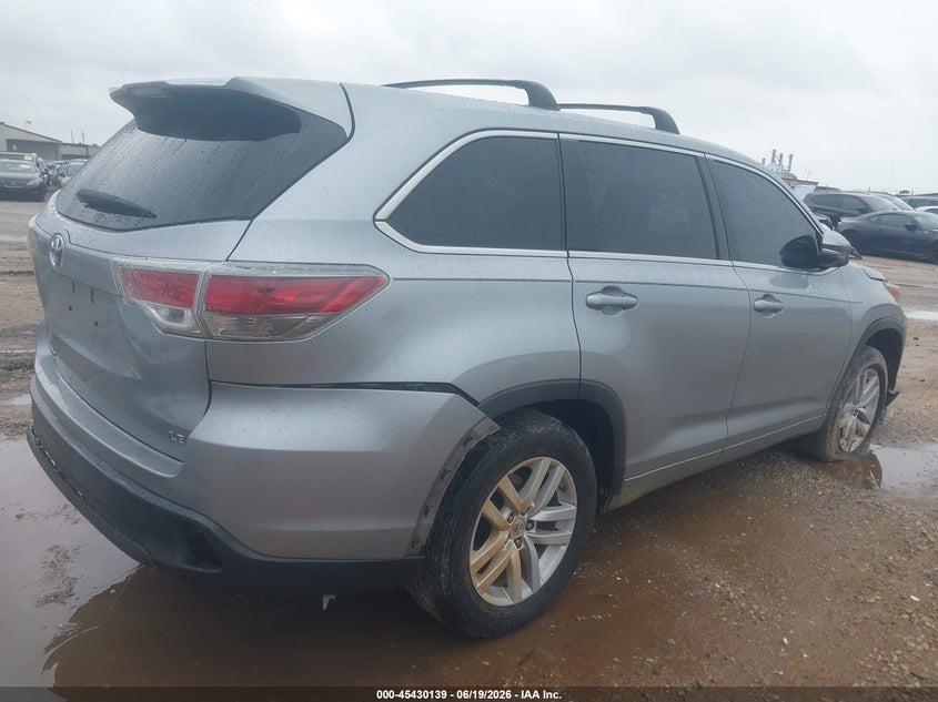 2015 TOYOTA HIGHLANDER SPORT UTILITY VEHICLE 3.5L V-6 DOHC, VVT, 270HP