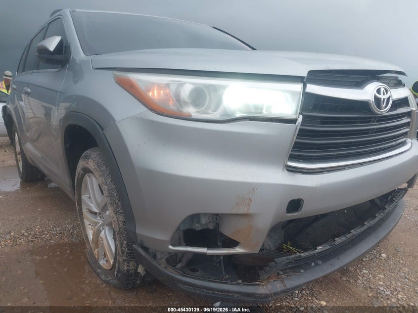 2015 TOYOTA HIGHLANDER SPORT UTILITY VEHICLE 3.5L V-6 DOHC, VVT, 270HP