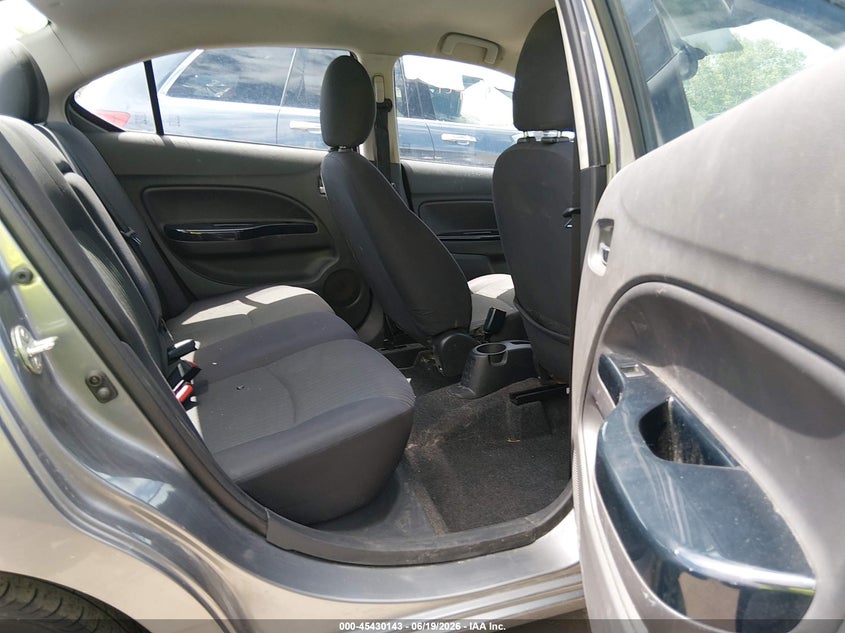 2017 MITSUBISHI MIRAGE SEDAN 1.2L I-3 DOHC, VVT, 78HP