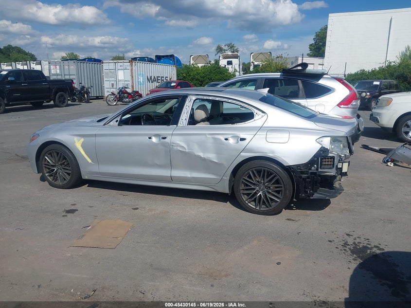 2019 Genesis G70 2.0T Advanced VIN: KMTG44LA2KU025137 Lot: 45430145