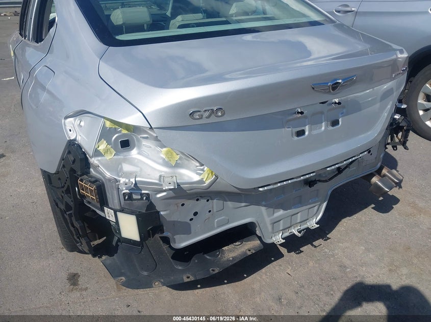 2019 Genesis G70 2.0T Advanced VIN: KMTG44LA2KU025137 Lot: 45430145