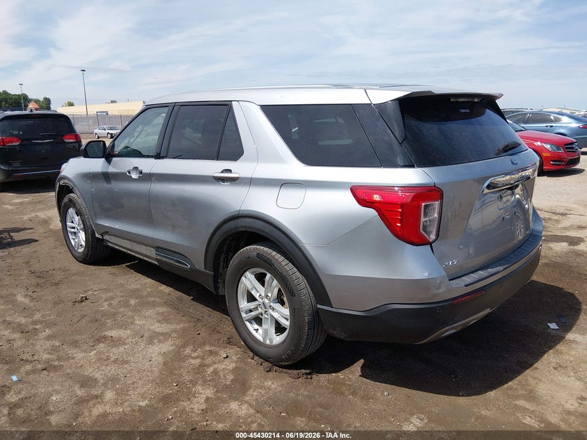 Vin: 1fmsk8dh4ngb39110, lot: 45928314, ford explorer xlt 20223