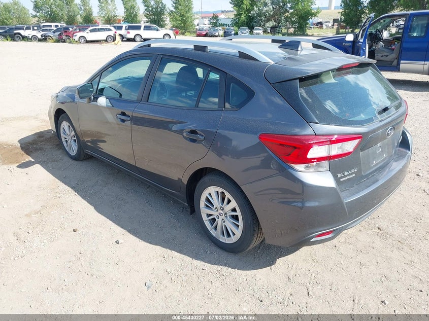 Vin: 4s3gtab61j3717682, lot: 45928327, subaru impreza 2.0i premium 20183