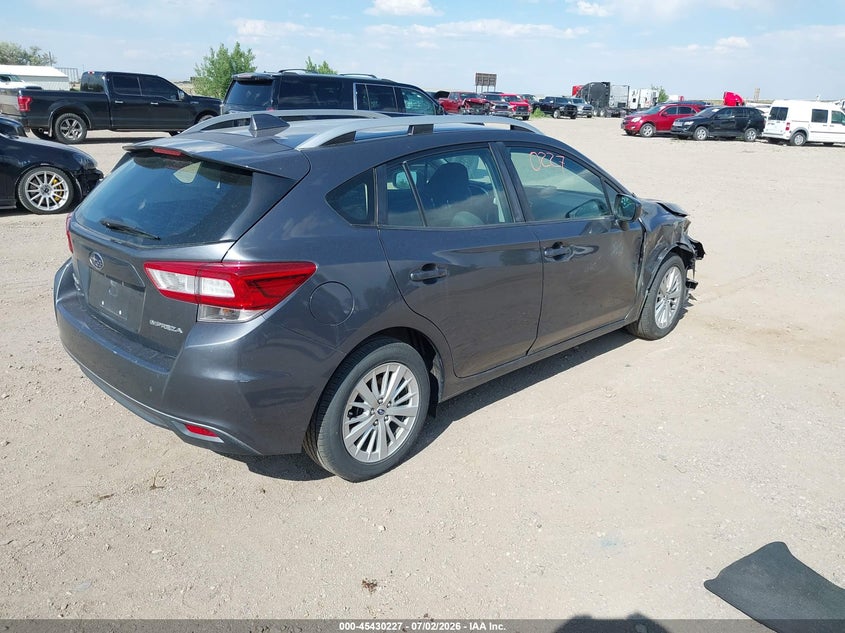Vin: 4s3gtab61j3717682, lot: 45928327, subaru impreza 2.0i premium 20184