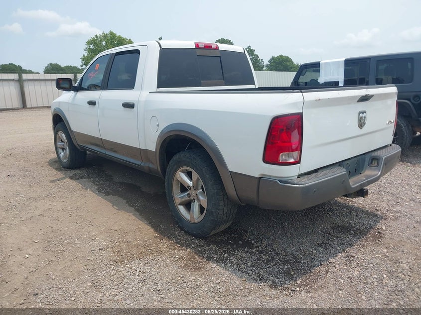 Vin: 1c6rd7lt3cs209937, lot: 45928383, ram 1500 outdoorsman 20123