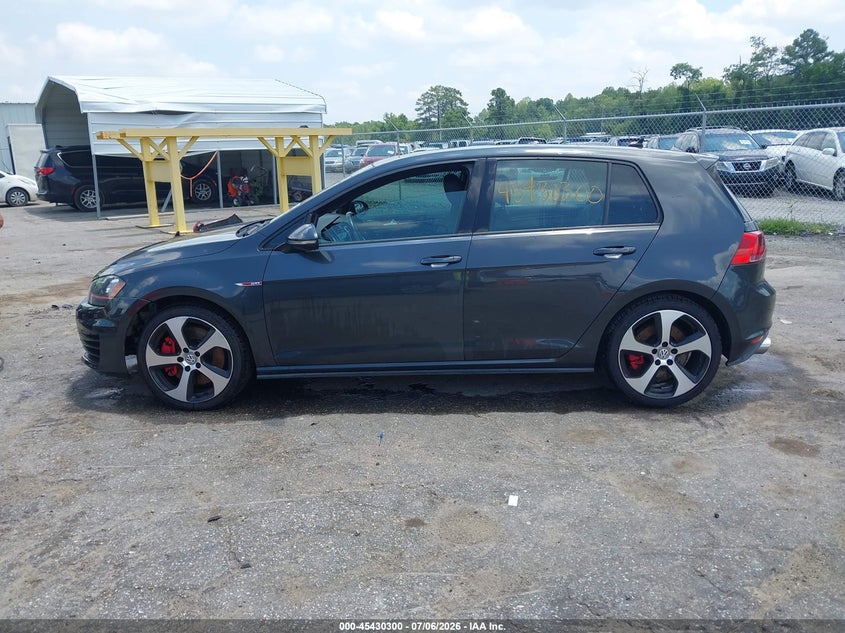 2017 Volkswagen Golf Gti Autobahn 4-Door/S 4-Door/Se 4-Door/Sport 4-Door VIN: 3VW447AU8HM021507 Lot: 45430300