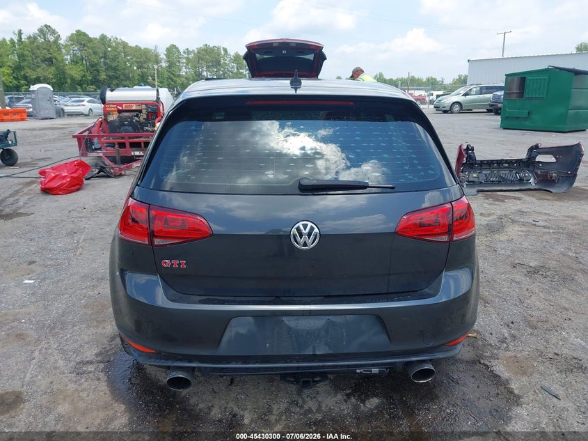 2017 Volkswagen Golf Gti Autobahn 4-Door/S 4-Door/Se 4-Door/Sport 4-Door VIN: 3VW447AU8HM021507 Lot: 45430300