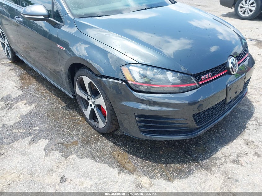 2017 Volkswagen Golf Gti Autobahn 4-Door/S 4-Door/Se 4-Door/Sport 4-Door VIN: 3VW447AU8HM021507 Lot: 45430300