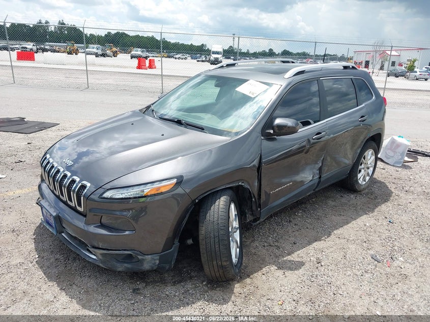 2017 JEEP CHEROKEE auction photo 2