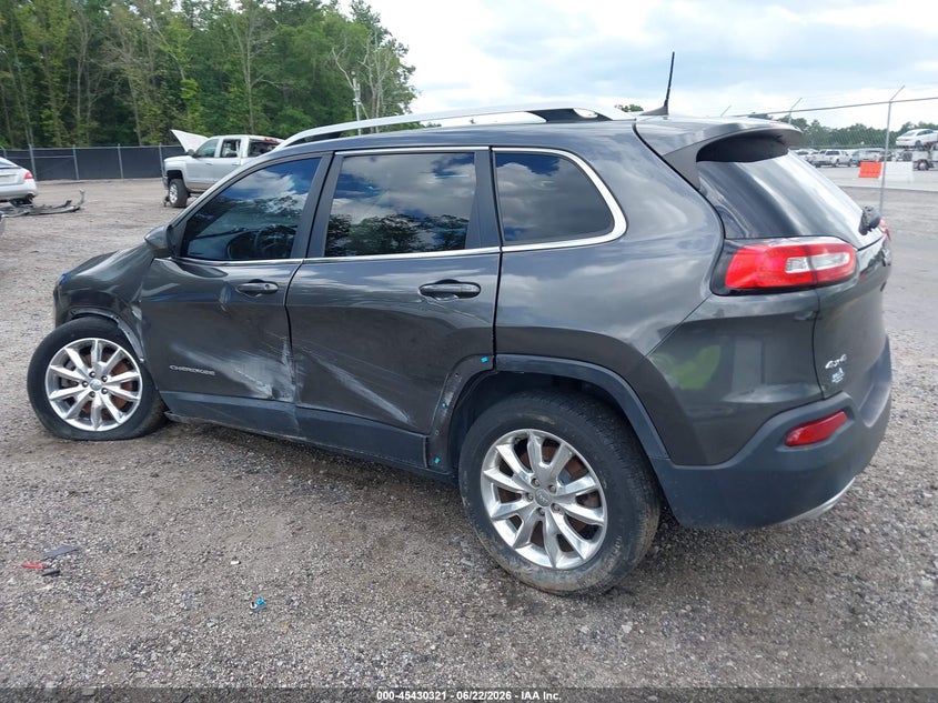 2017 JEEP CHEROKEE auction photo 3